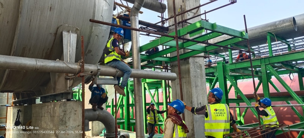 JEPCC Piping Team at Work