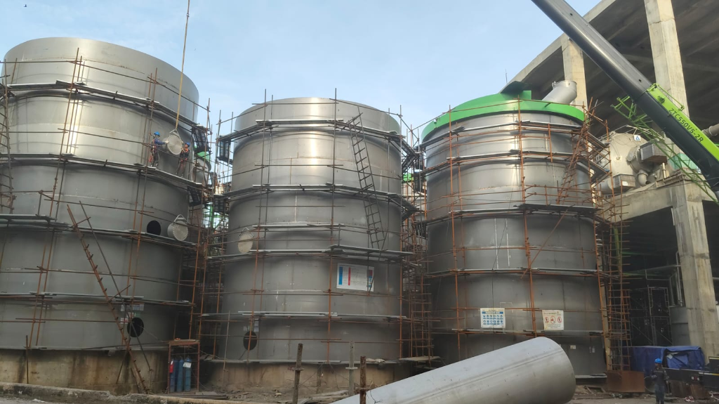 Multiple Tank Cluster Construction